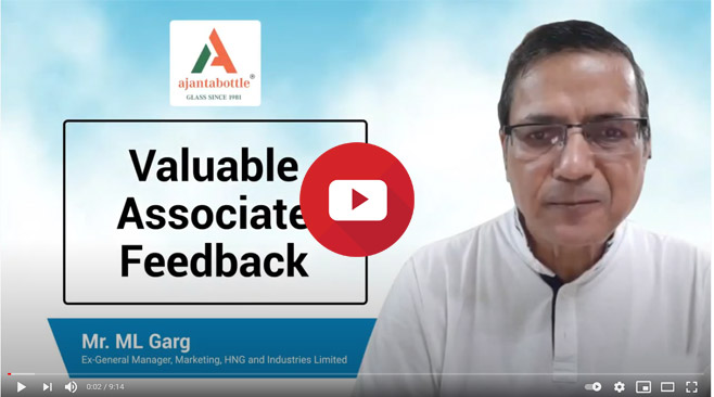 BHARATDINE PRIVATE LIMITED fulfilling glass packaging needs for the past 40 years – M.L. Garg, HNG & Industries
